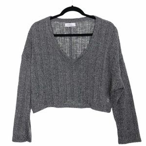 Urban Outfitters Cropped Knitted Sweater